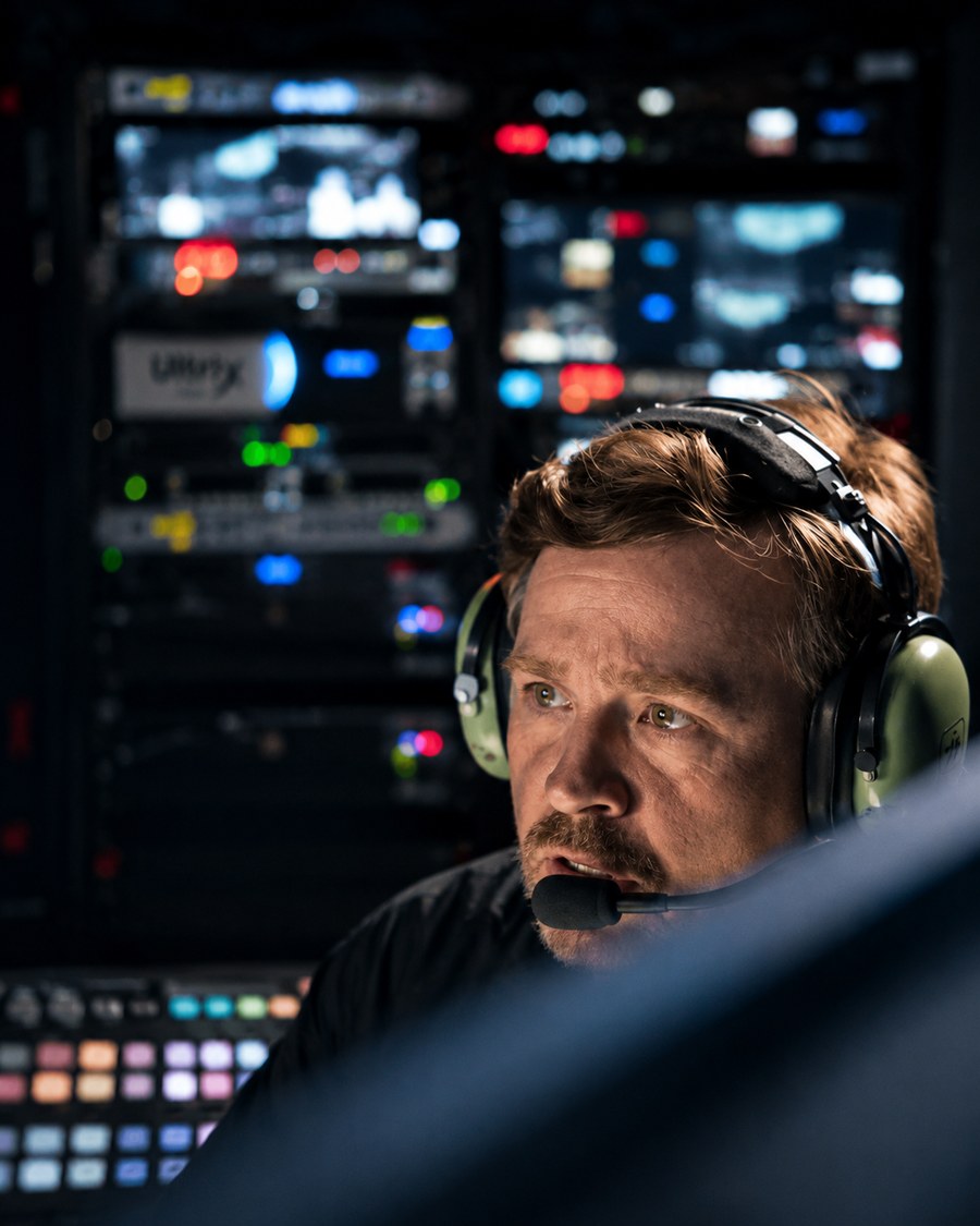 Michael Prange bei einer Live-Produktion